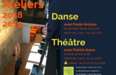 Ateliers – Théâtre – Danse – 2018/2019